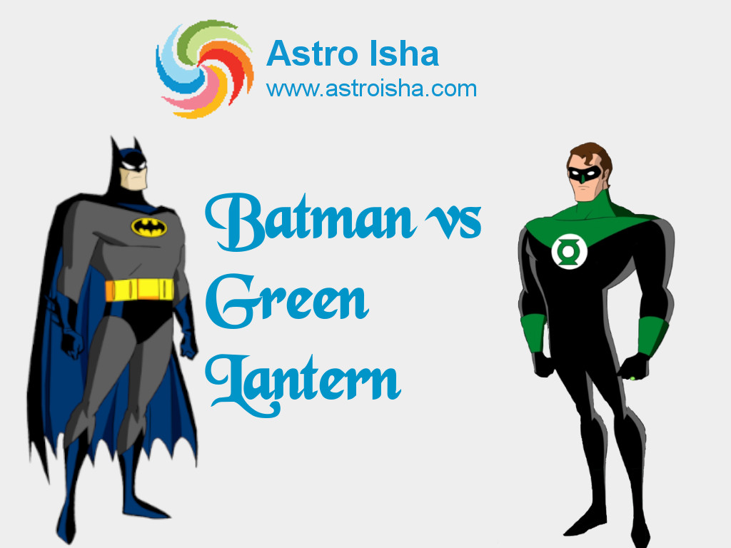 Batman vs Green Lantern